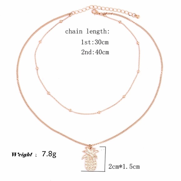 NEW🔥 pineapple🍍 Style Layered Choker - Picture 5 of 7
